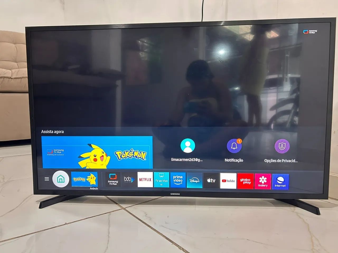 Tv 43 smart samsung TIZEN completa (entrego) - Foto 4