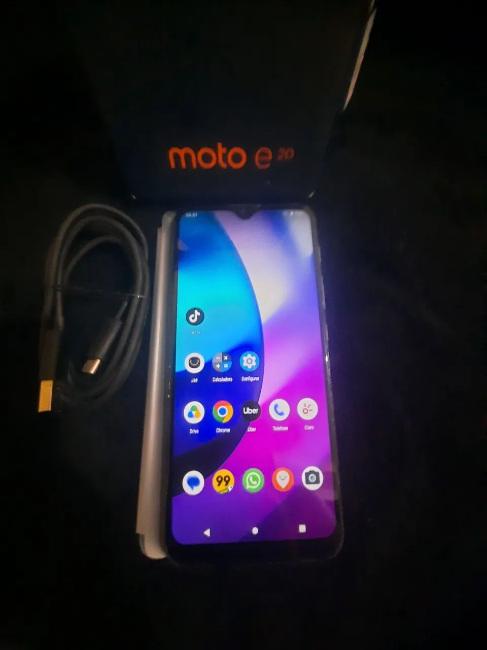 MOTO E20 na caixa - Foto 2