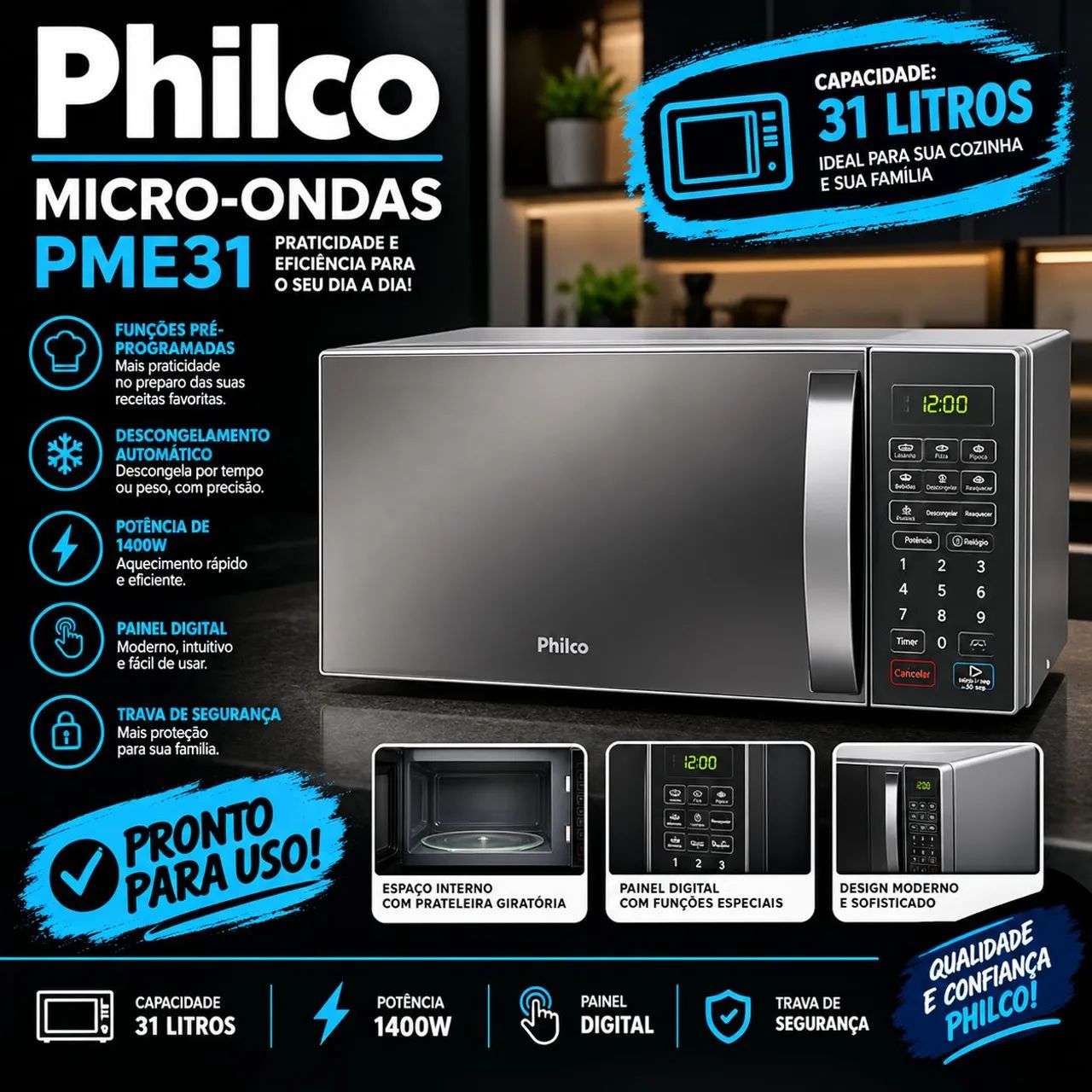 Microondas novo 