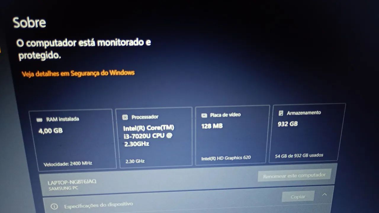 Notebook Samsung core i3 Intel  - Foto 3