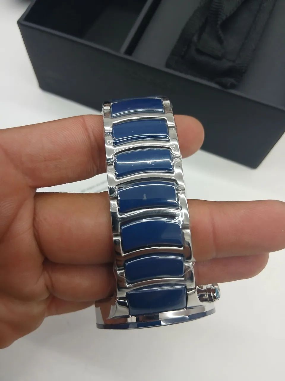 Relógio Technos Masculino Cerâmica Js25bdc/2a - Foto 4