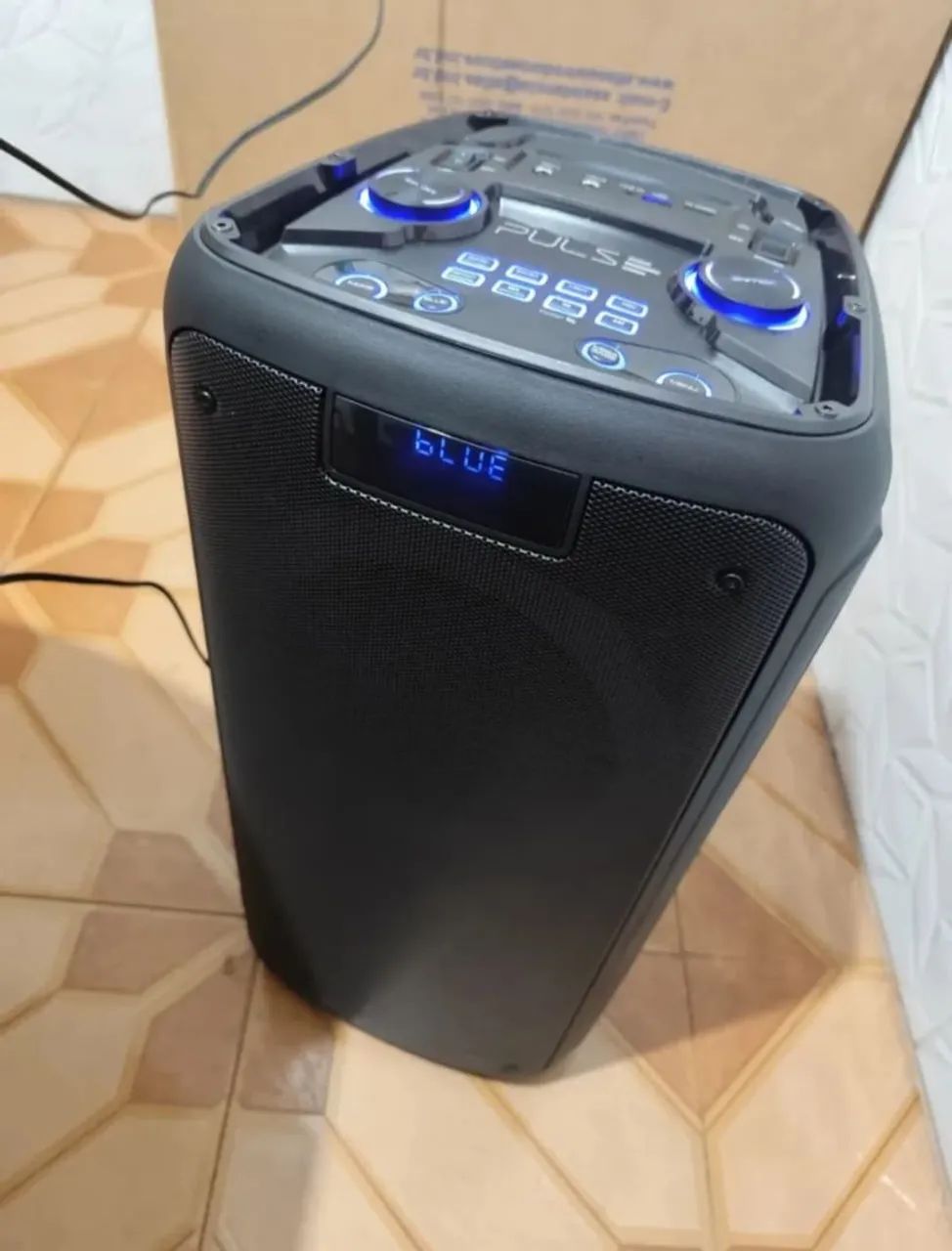 Caixa de som pulsebox 