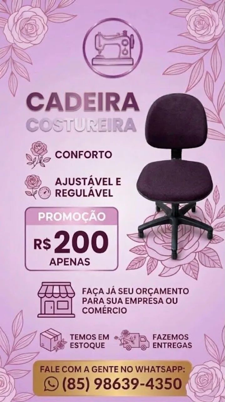 Cadeira de costureira 