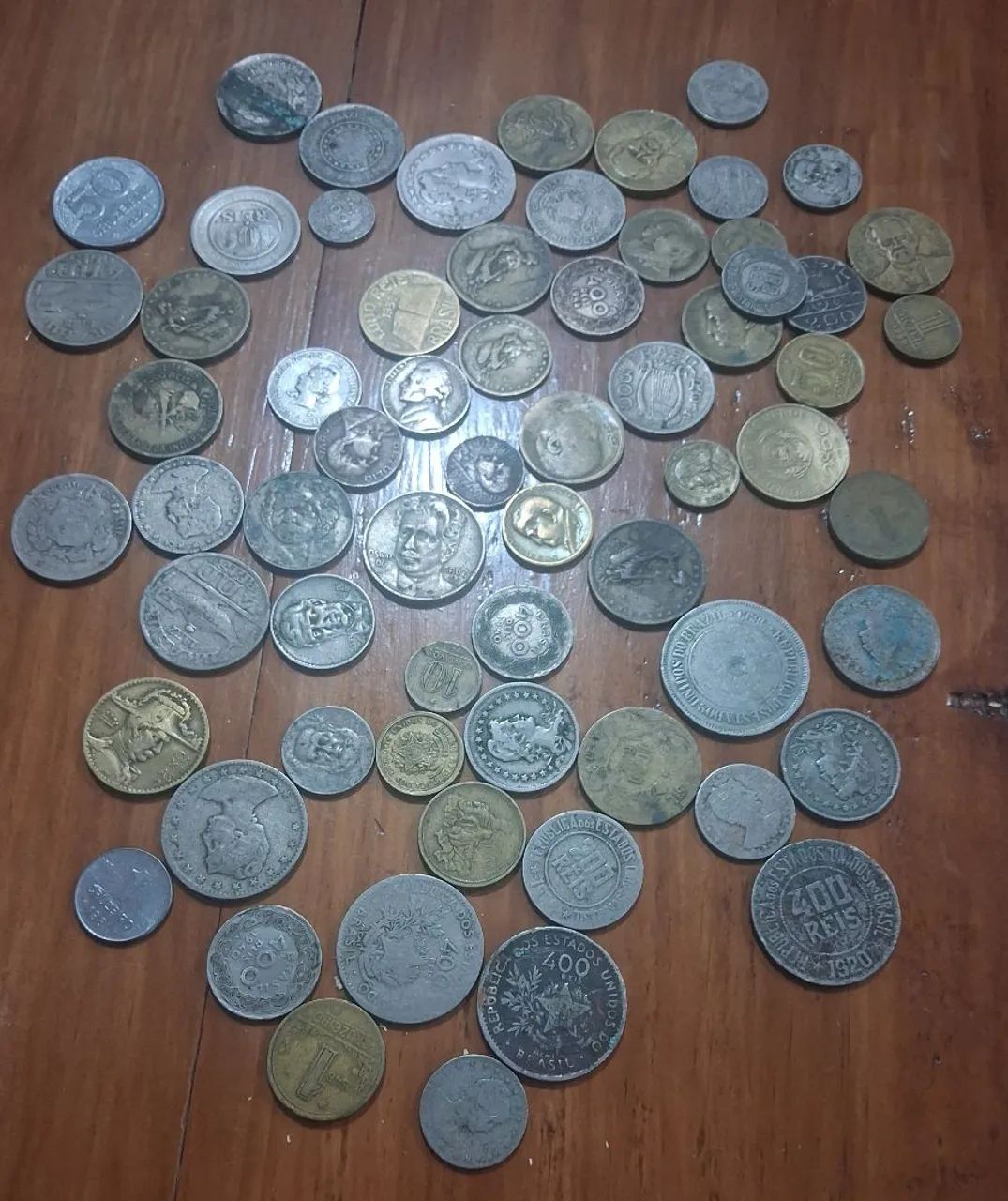Lote com 1.350 Moedas Antigas - Foto 2