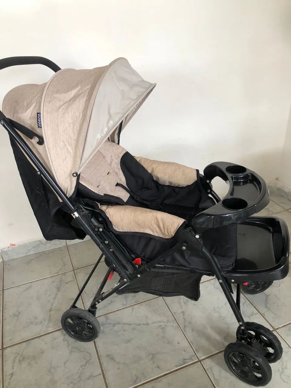 Carrinho de bebê + bebê conforto cosco  - Foto 2
