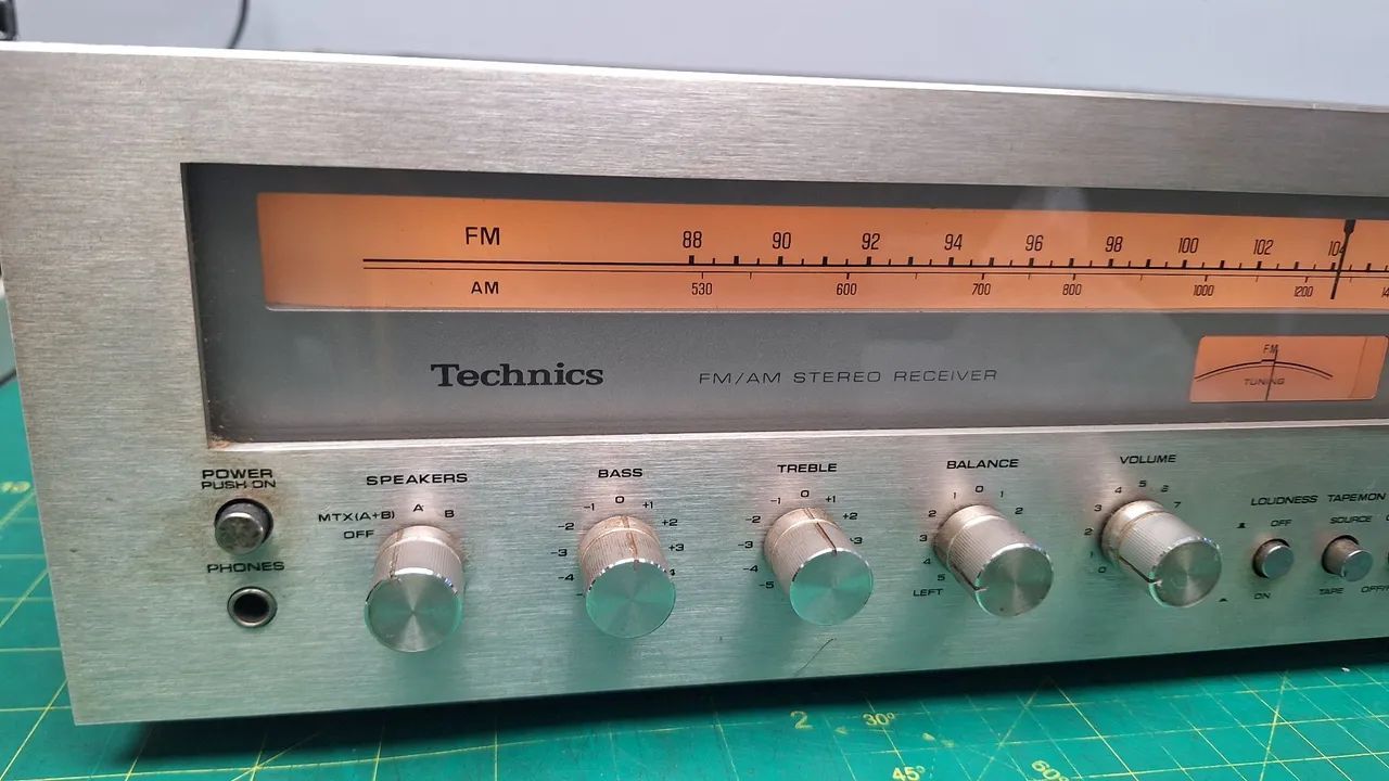 Technics SA-DX550 AVアンプ Receiver technics sa5050 PB funcionando*leia* - Aparelhos de Som
