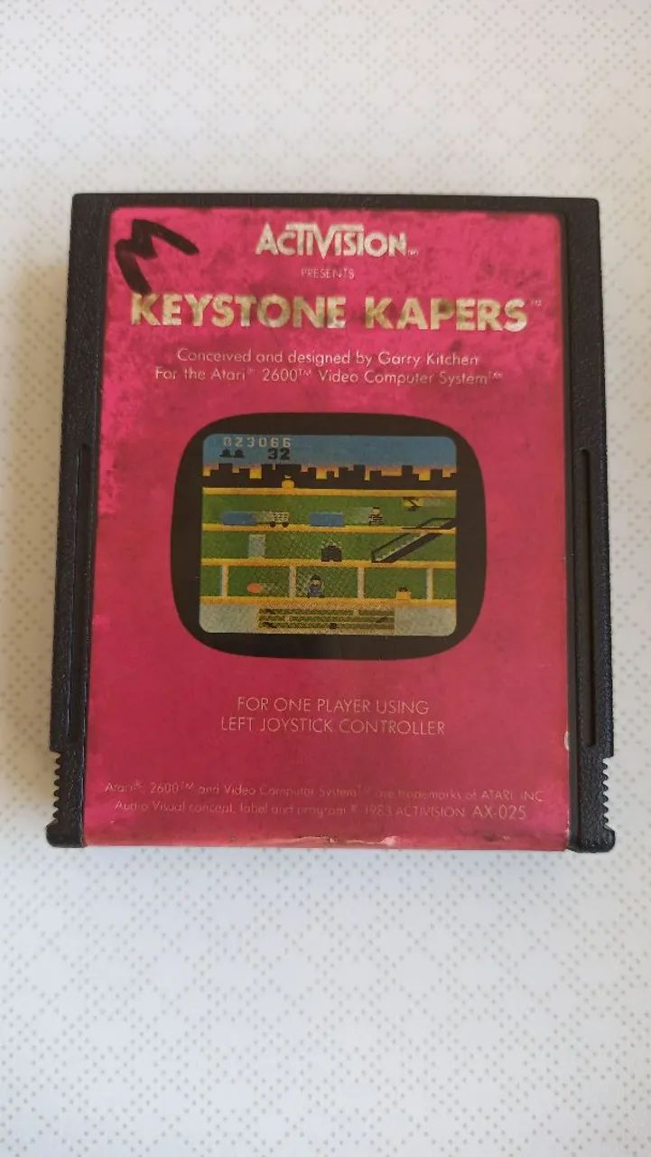 Keystone Kapers,  Atari 2600 , 100% original
