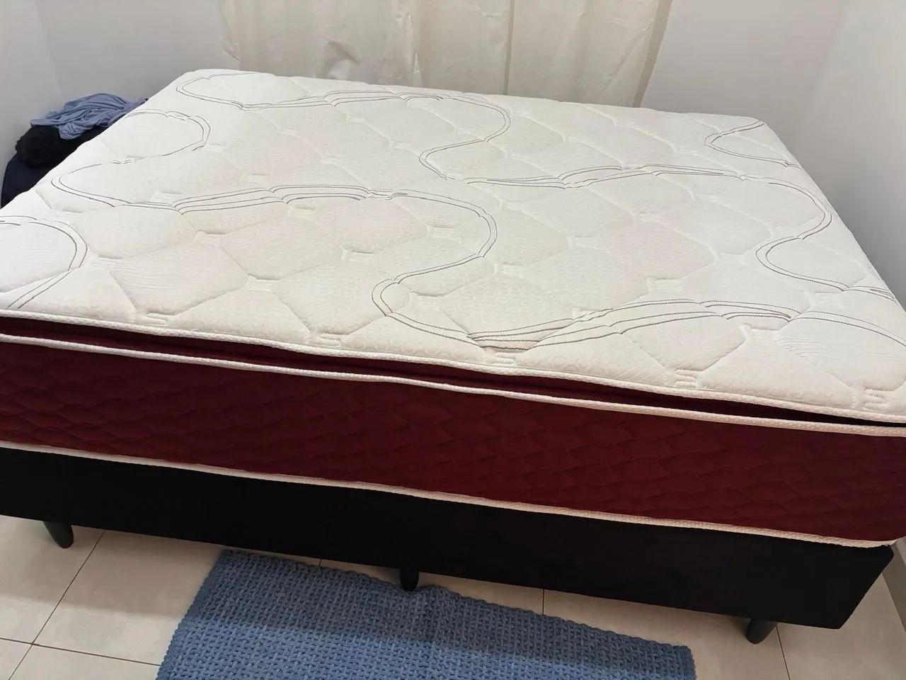Cama box  colchão e base separado  - Foto 4
