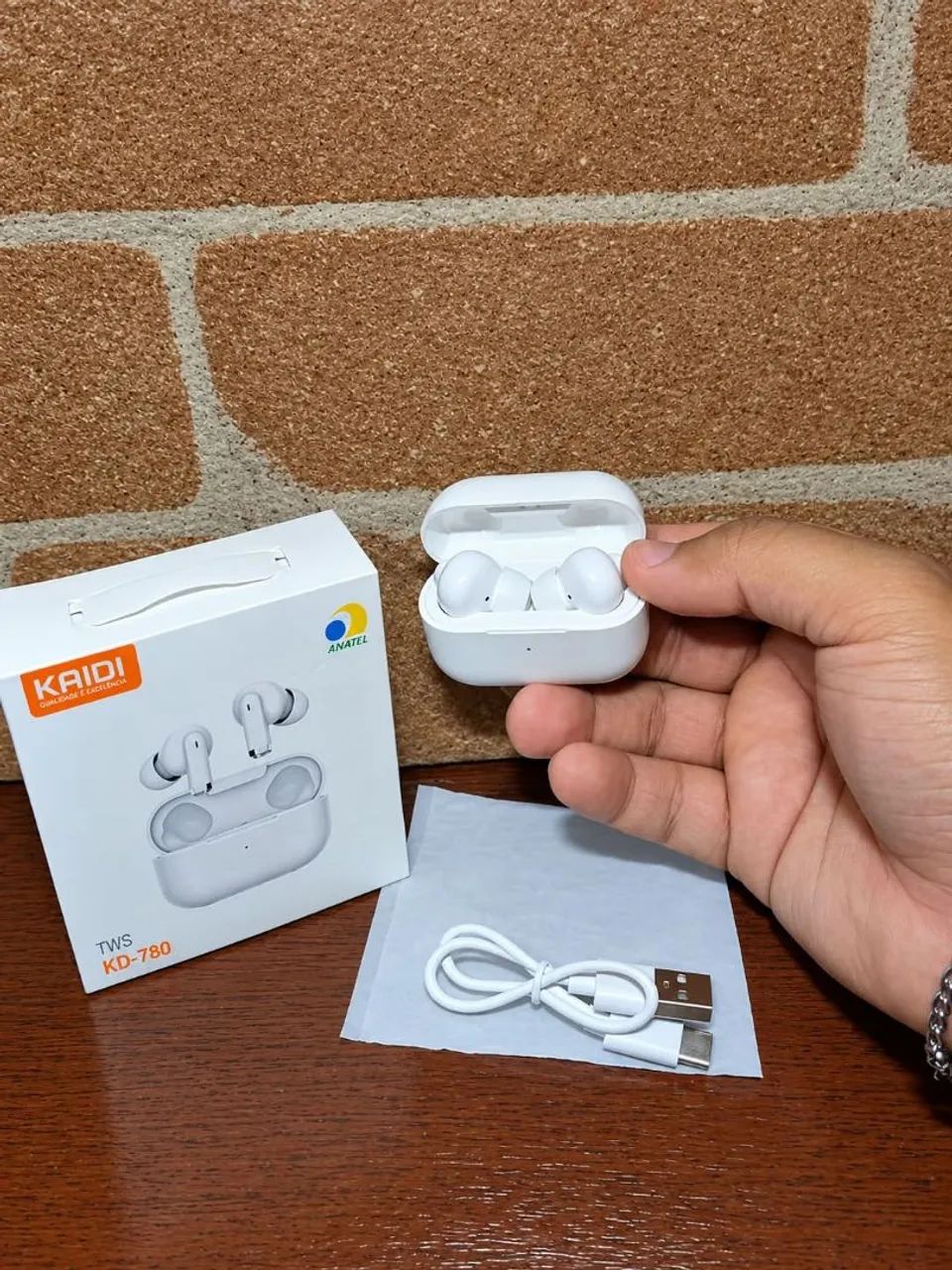 Fone sem fio Bluetooth  - Foto 3