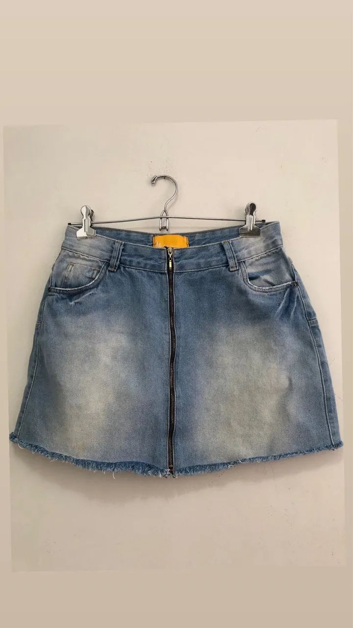 Saia jeans número 42