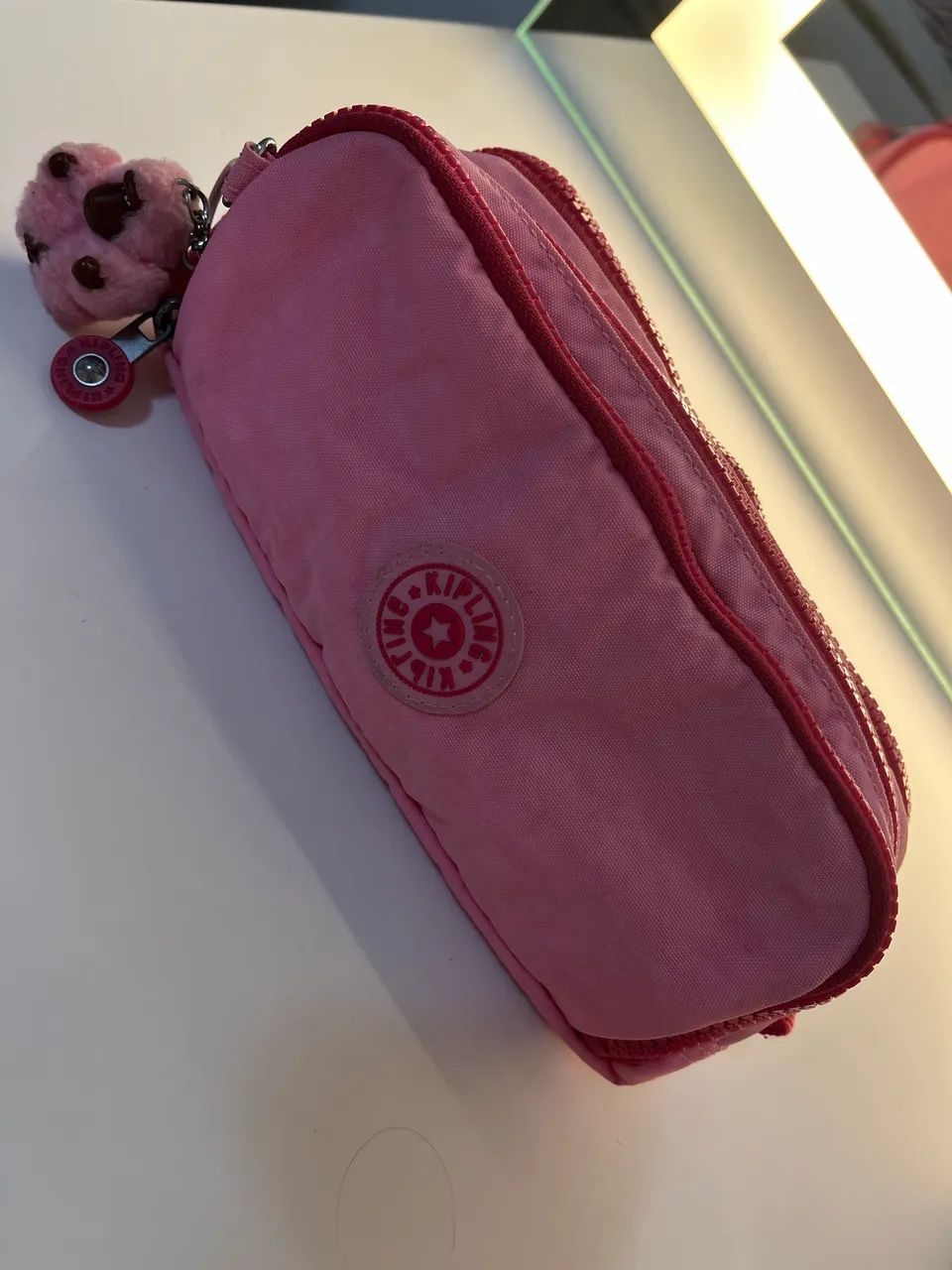 Estojo Kipling Gitroy Rosa  - Foto 2