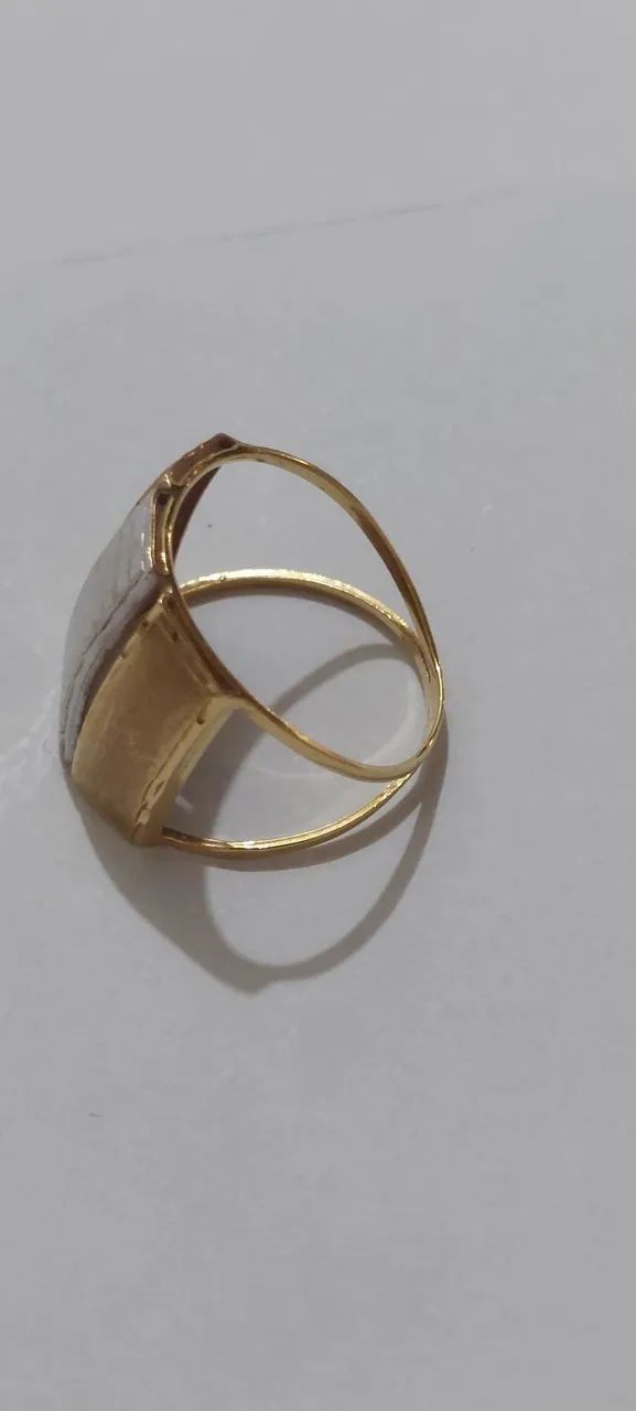 Anel em ouro amarelo vivara argola  - Foto 3