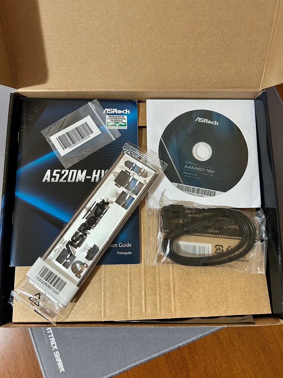 Placa Mãe AsRock A520M-HVS [NOVA] - Foto 4
