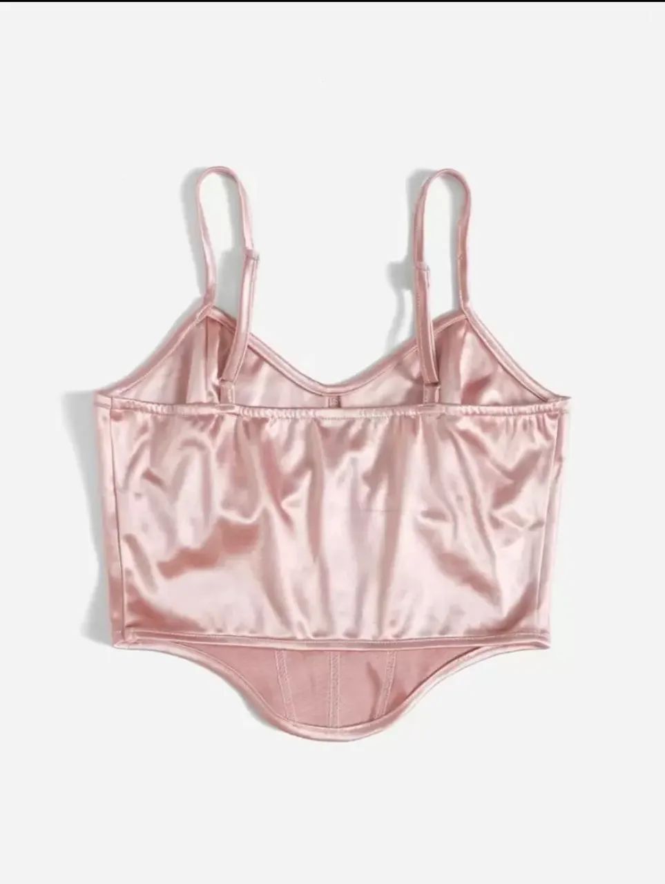 Camisa tipo Corset Rosê - Shein  - Foto 2