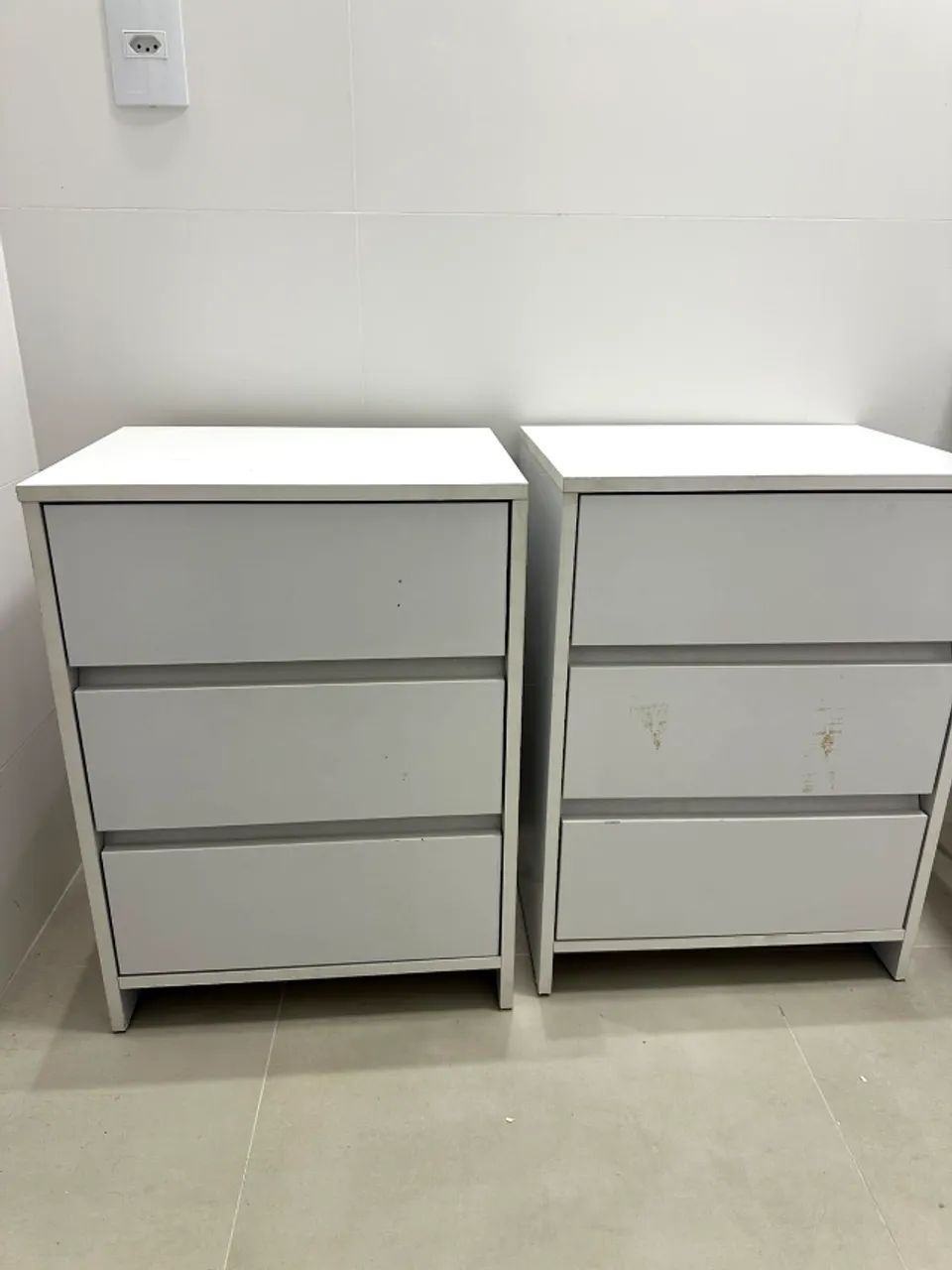 Conjunto Mesas de Cabeceira Cama Bidê - Foto 3