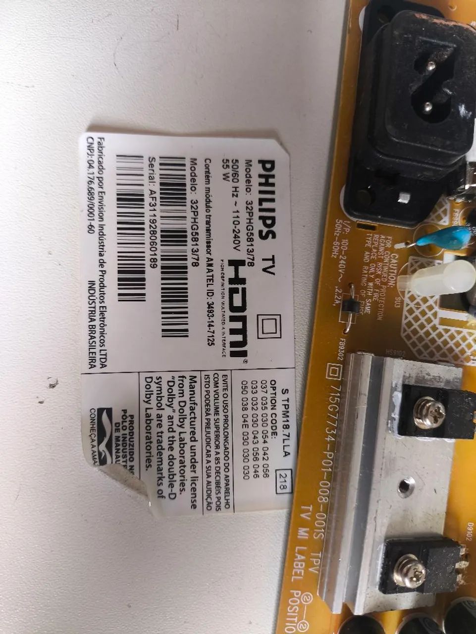 Kit placa philips 32phg5813/78 - Foto 2