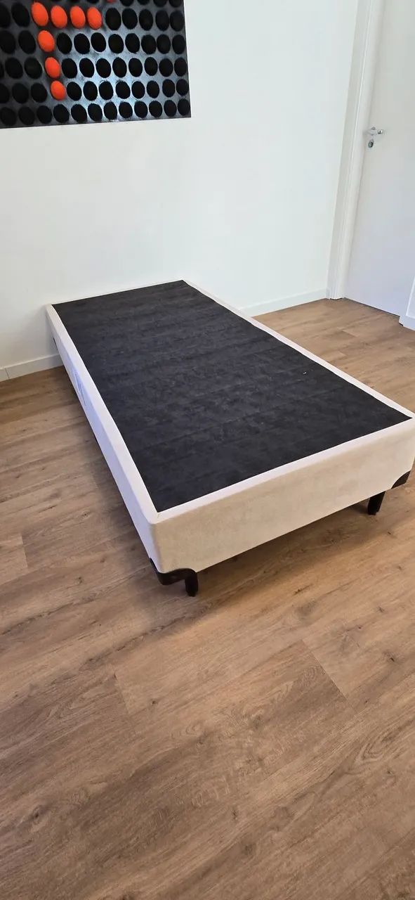 Cama Solteiro Box com cama auxiliar e incluso os 2 colchões - Foto 3