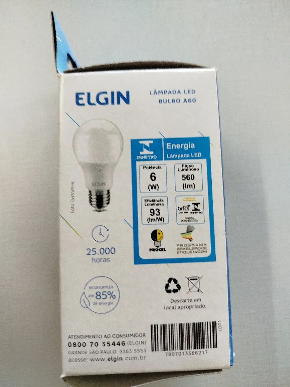 LÂMPADA LED ELGIN - Foto 2