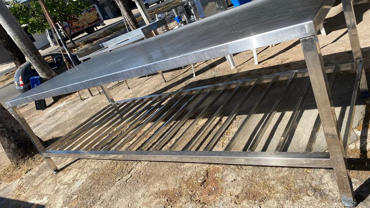 MESA LINEAR 100% INOX 3,00x1,20 - Foto 3