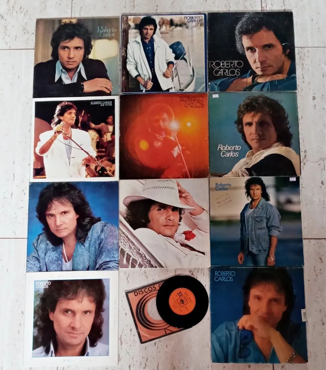 11 Lps Roberto Carlos + Compacto Amada Amante