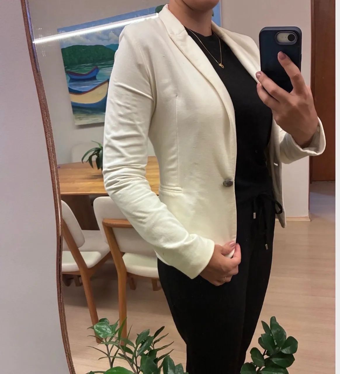 Blazer branco- Costume 