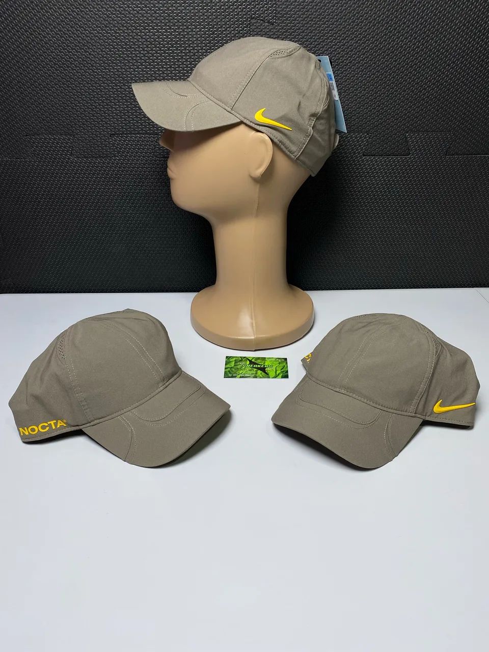 Boné NOCTA x Nike Olive Grey Yellow Ochre