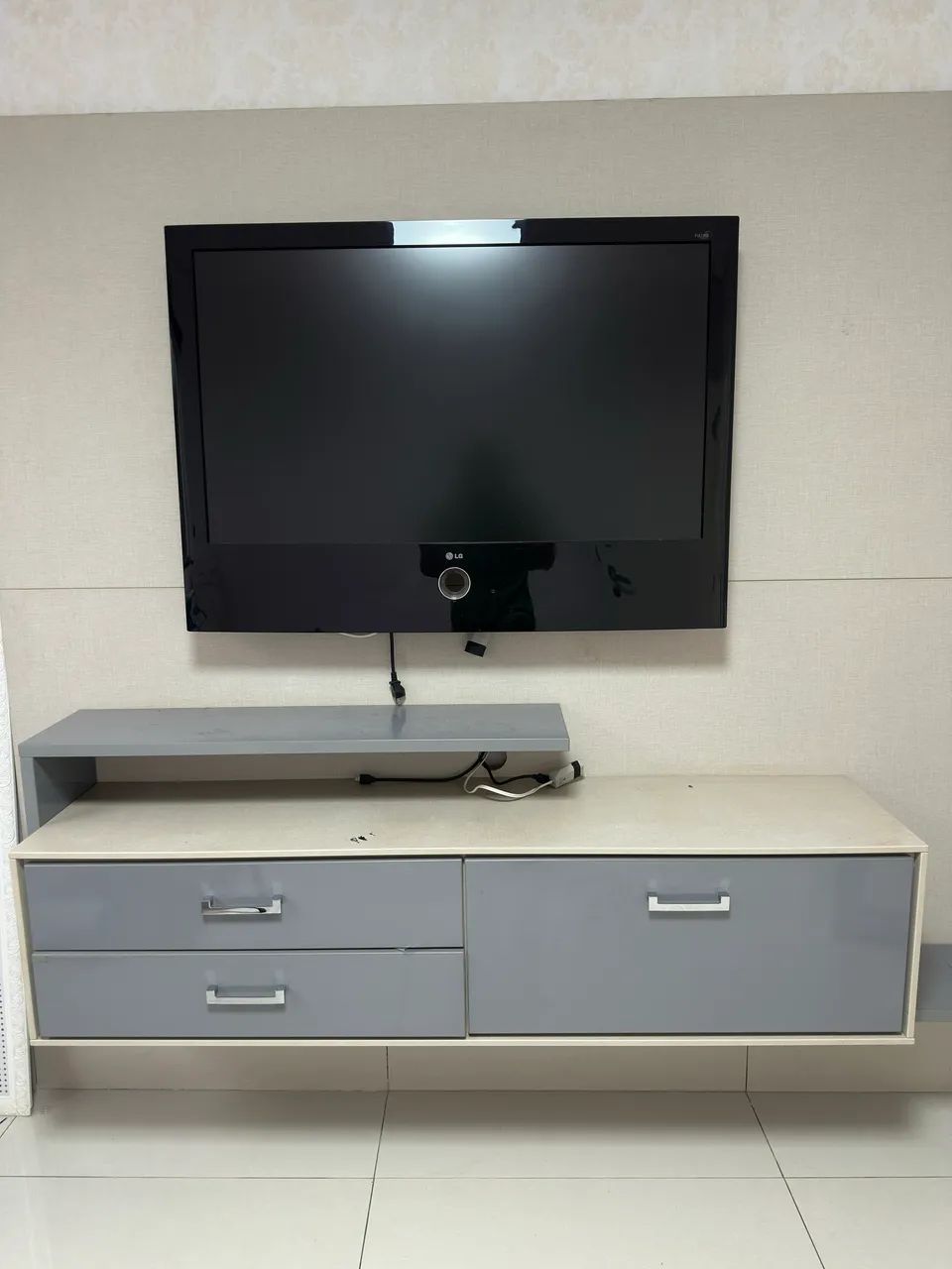 Painel para tv com gavetas e gabinete com muita qualidade  - Foto 3