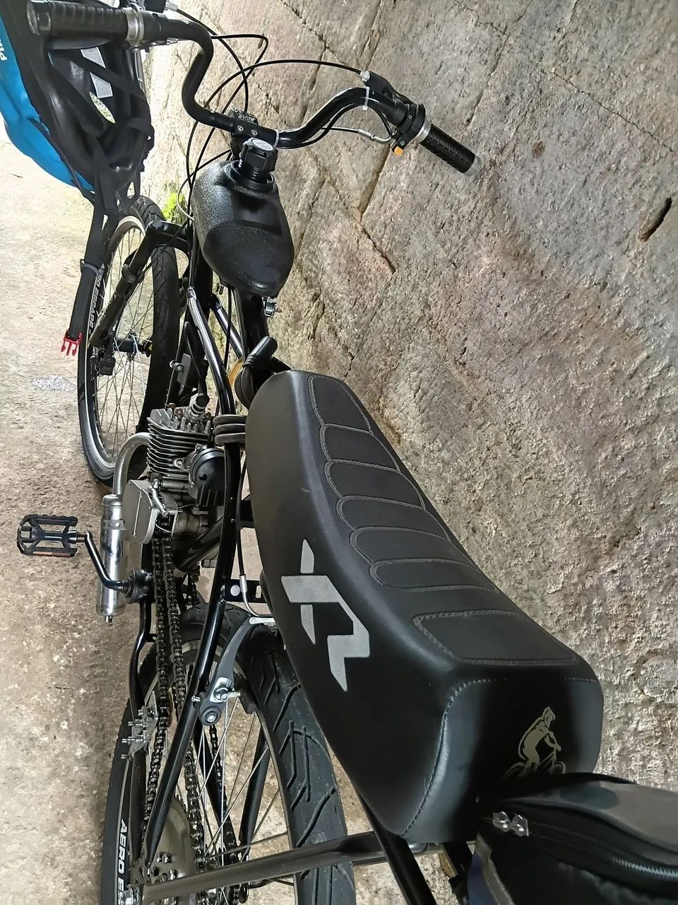 BICICLETA MOTORIZADA SEMI NOVA - Foto 2