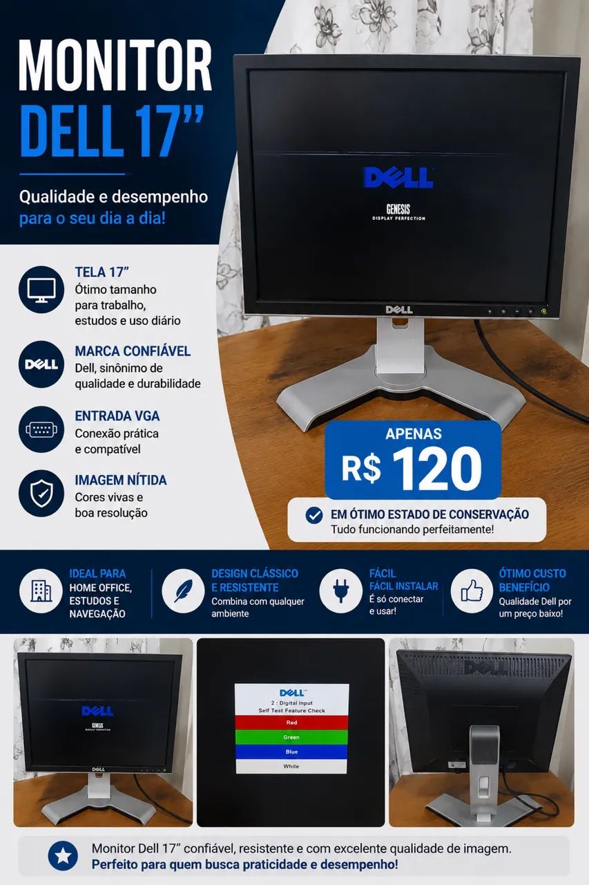 Monitor Dell 17?