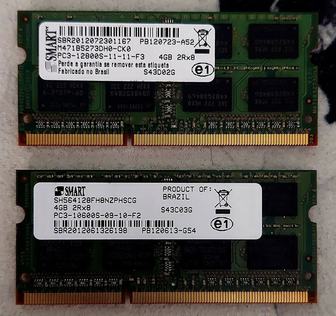 8GB (2x4GB) Notebook DDR3