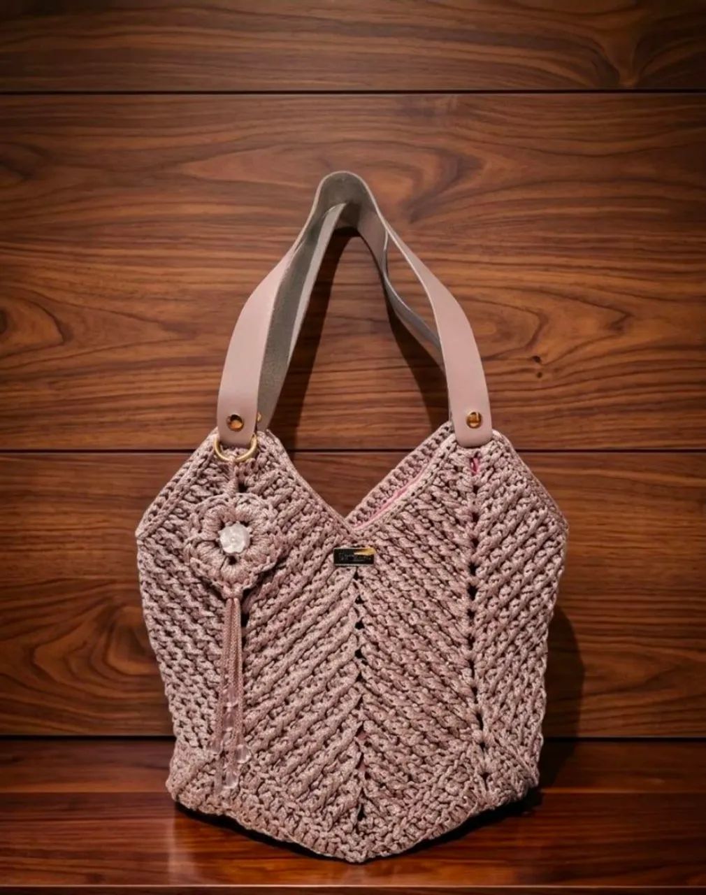 Bolsa de crochê  - Foto 2