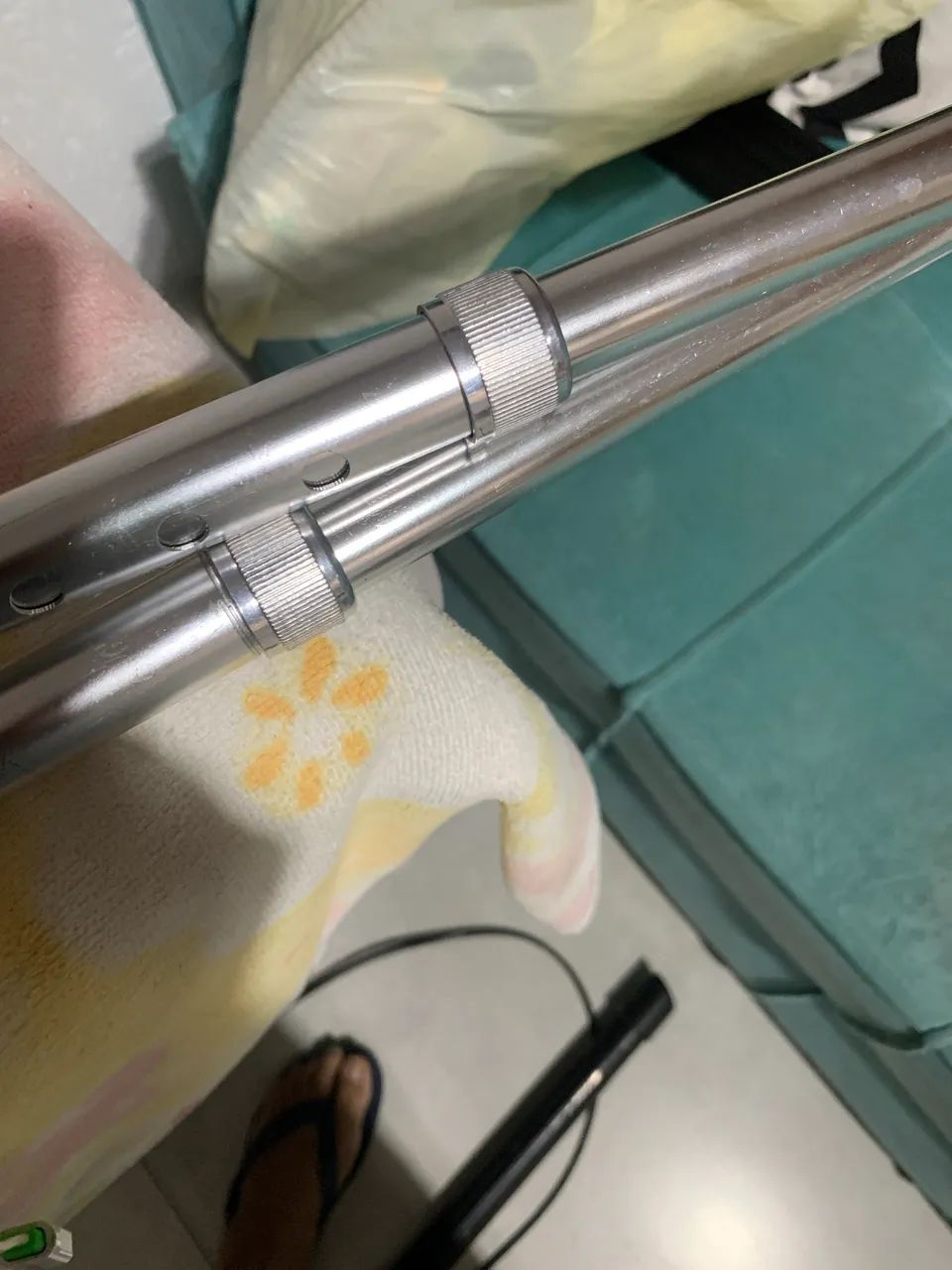 Moleta  ajustável novinha usada poucas vezes - Foto 4