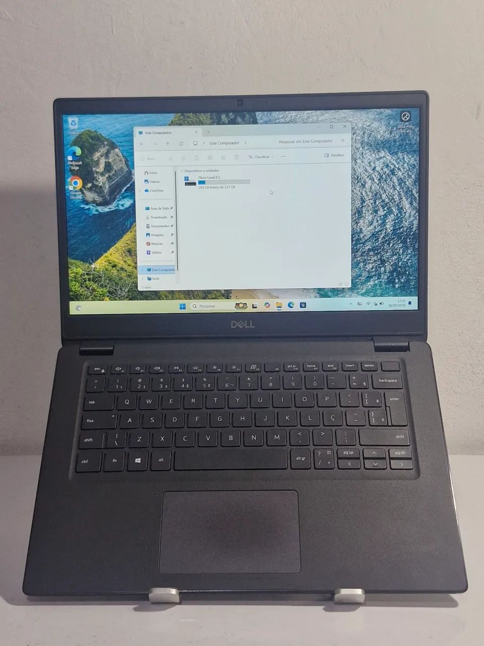 Notebook Dell 3420 i5 11a 16GB 256 nvme 