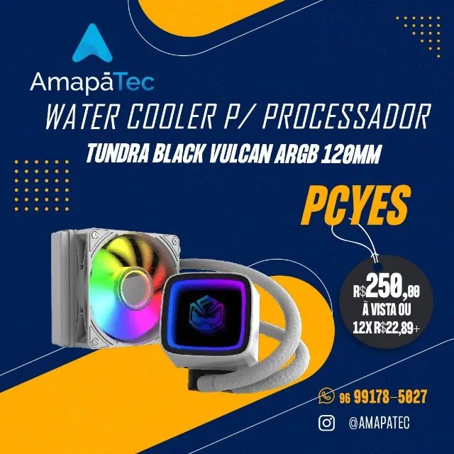 Water Cooler PCyes Tundra White Ghost ARGB 120mm