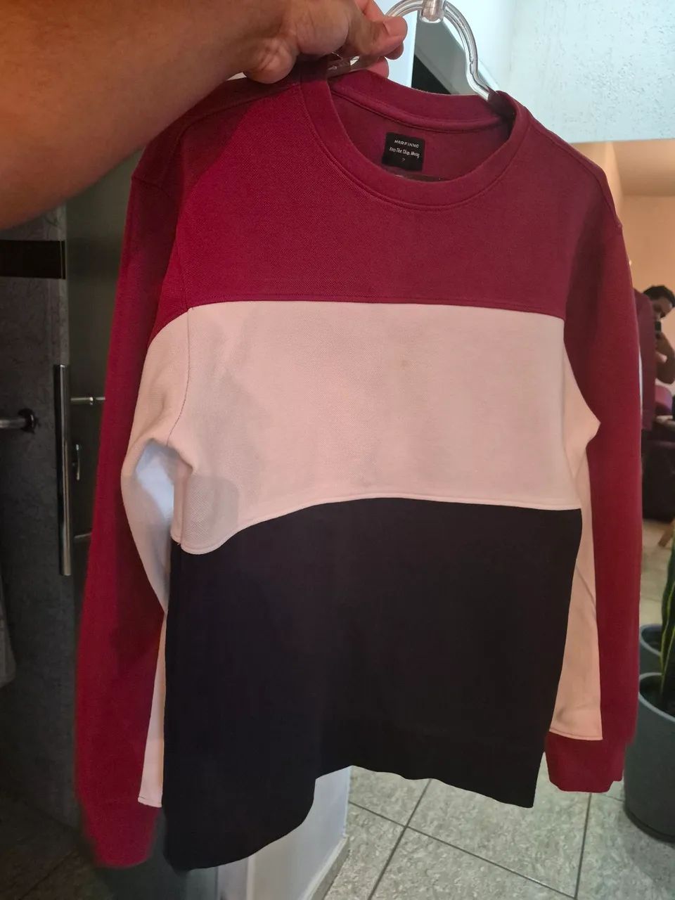 Blusa de frio listrada