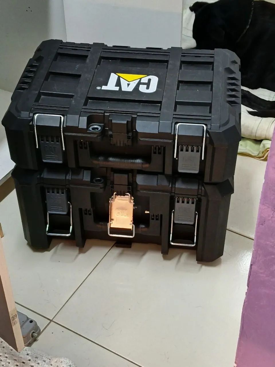 Torre carrinho de ferramentas cat completa com nota fiscal de compra.  - Foto 2