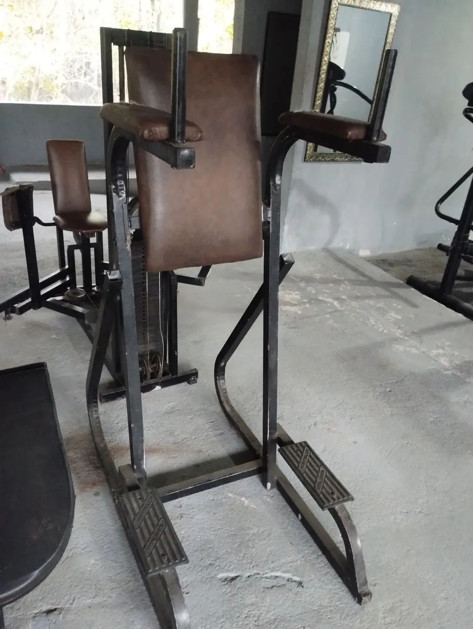 Máquina de abdômen , academia 