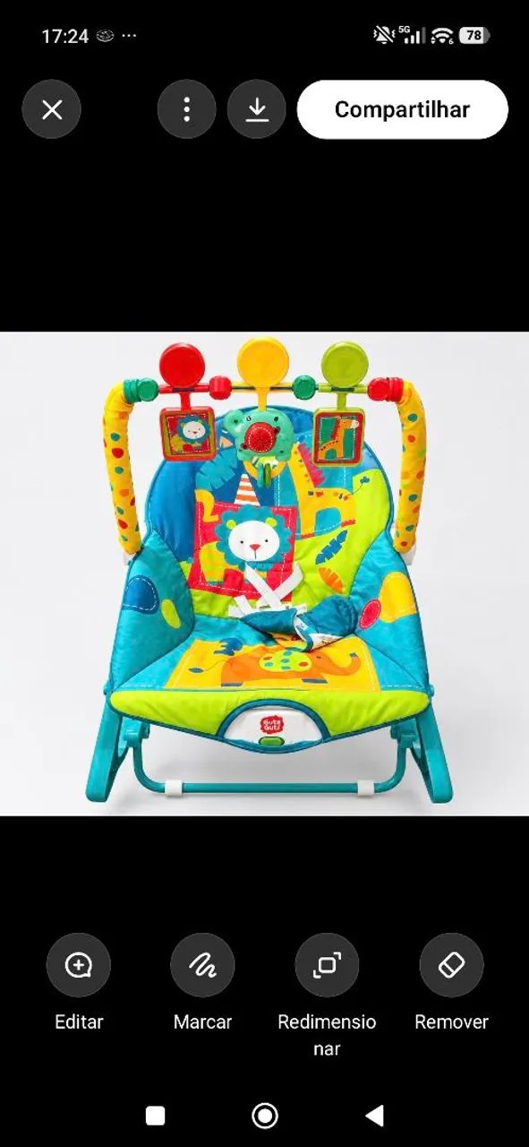 Cadeinha infantil 