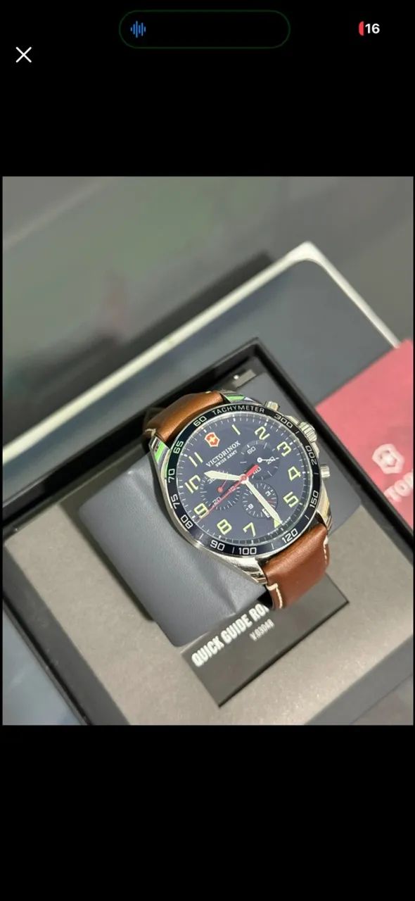 Relógio suíço VICTORINOX original TROCO