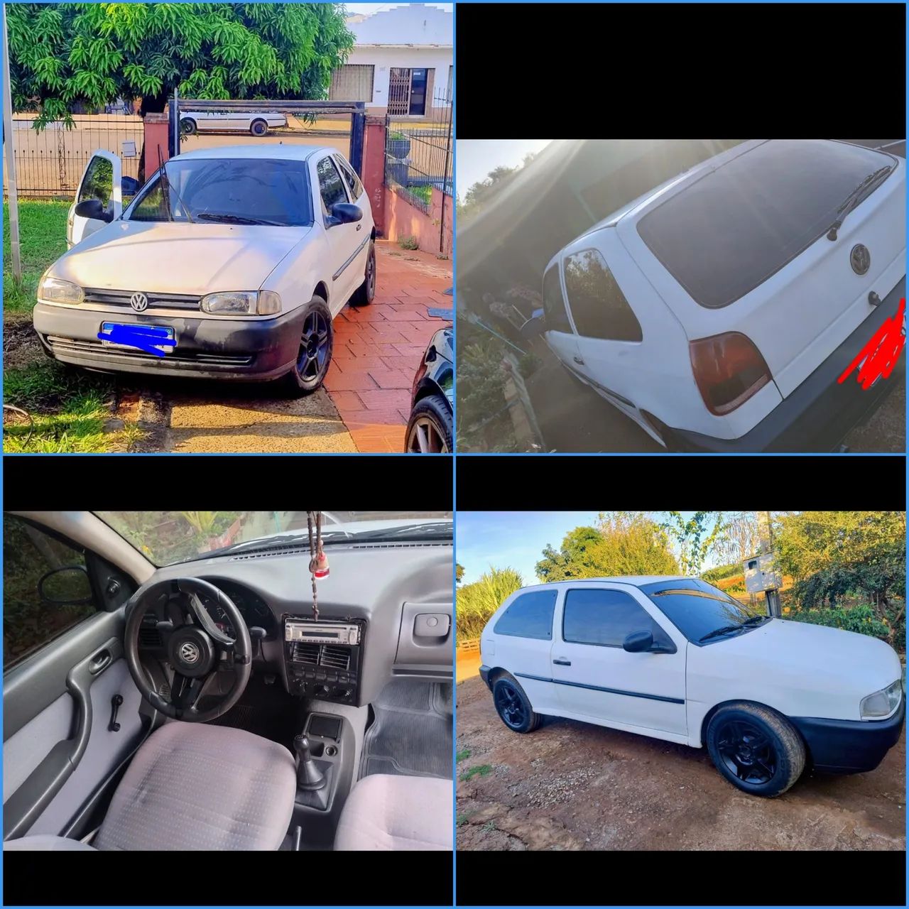 Volkswagen Gol Geração II 1000 Plus 8V 50cv Gasolina Mec. 2P 1995