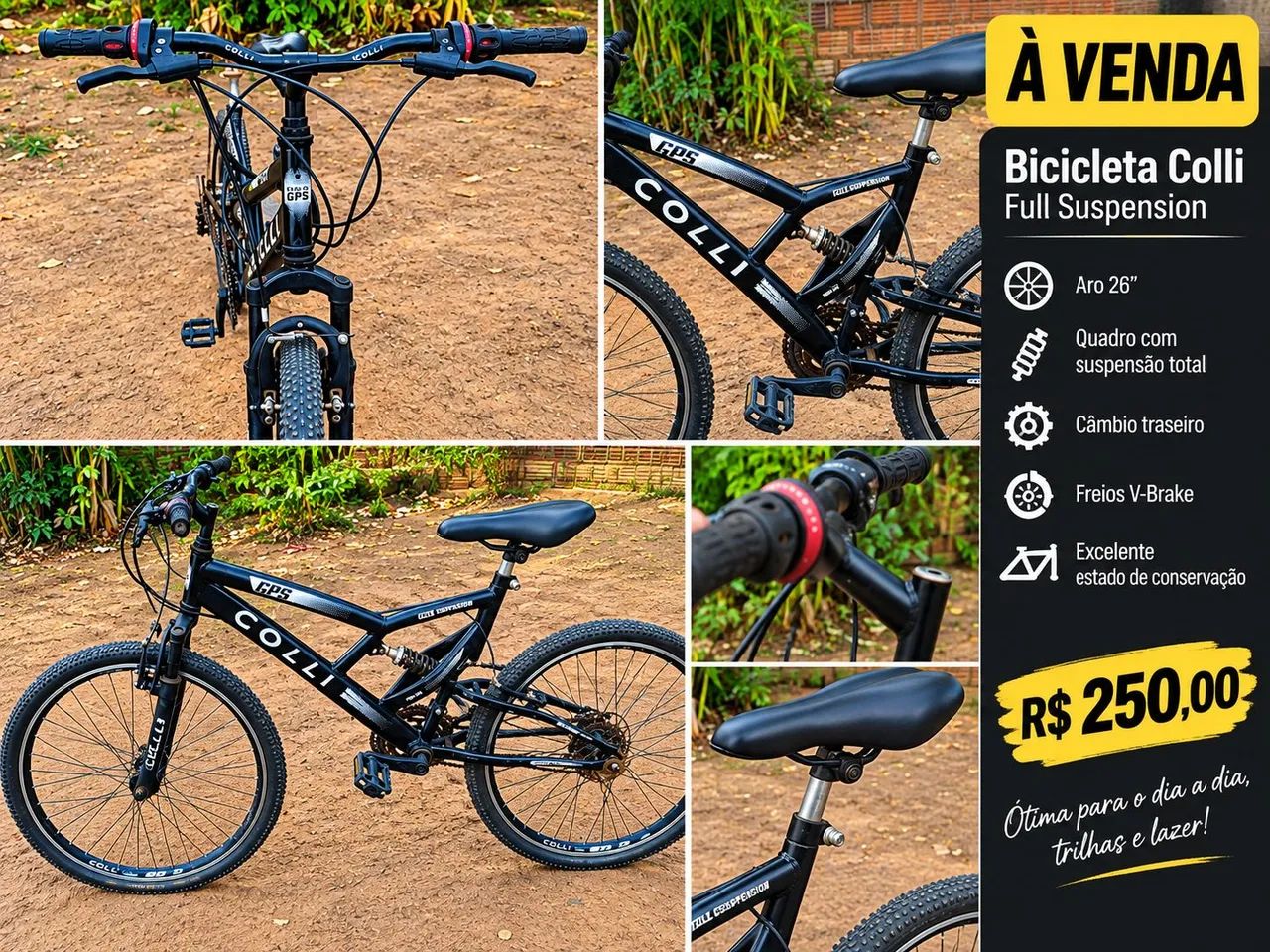 Vendo bicicleta. 