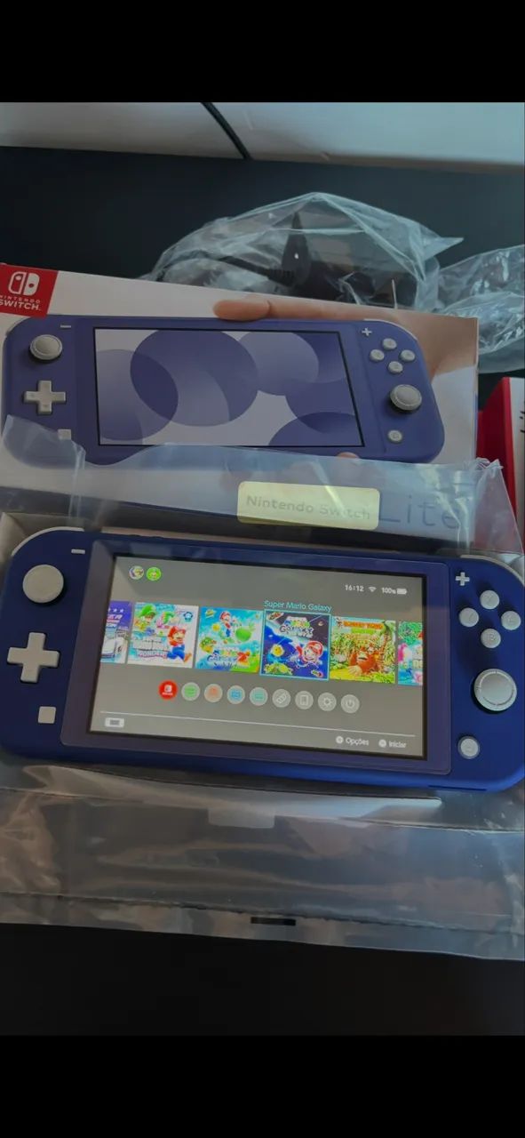 Nintendo switch lite desblck novo na caixa com acessórios  - Foto 2