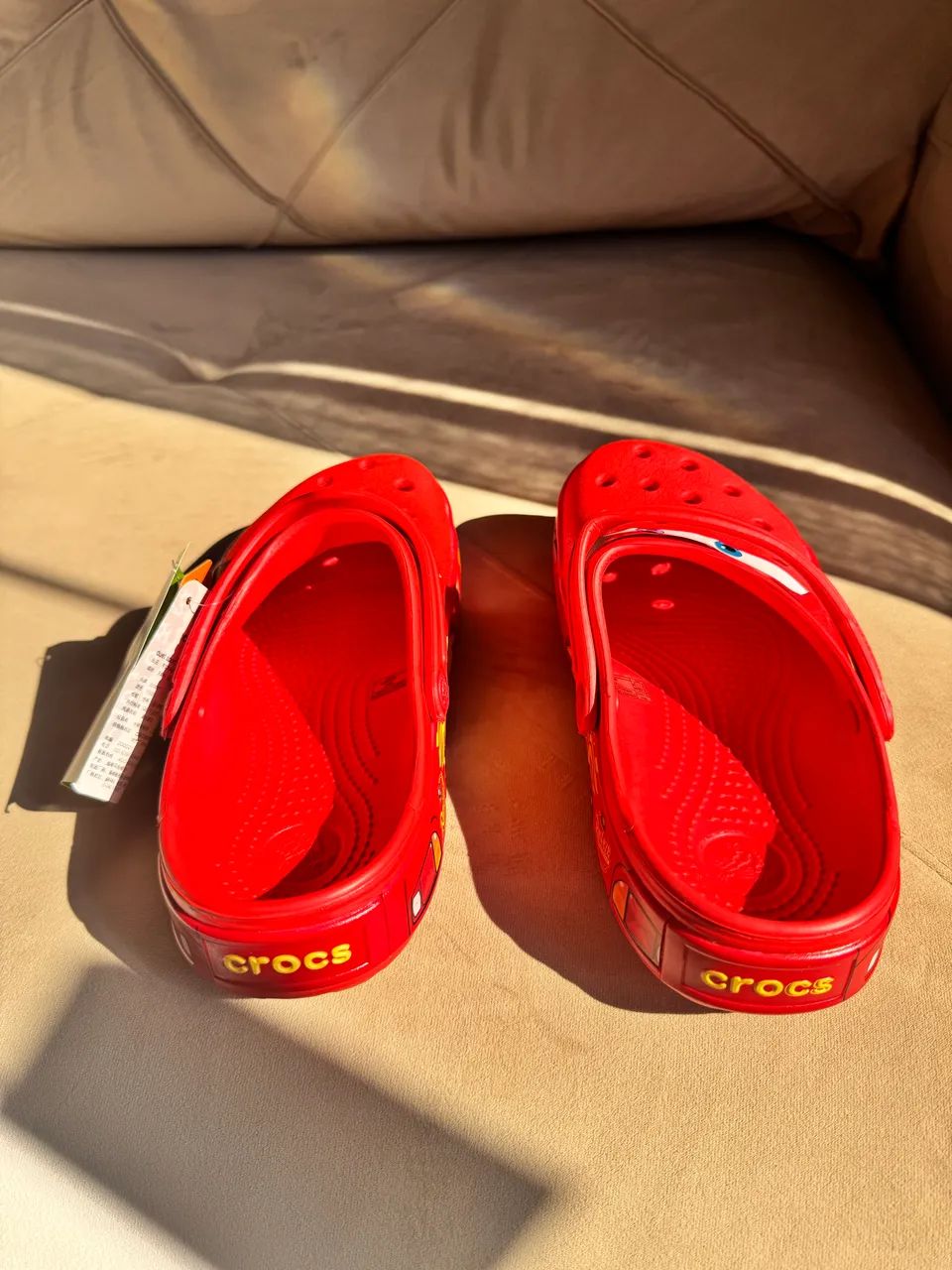 (do 34 ao 43) Crocs Carros Relâmpago mcqueen - Foto 5