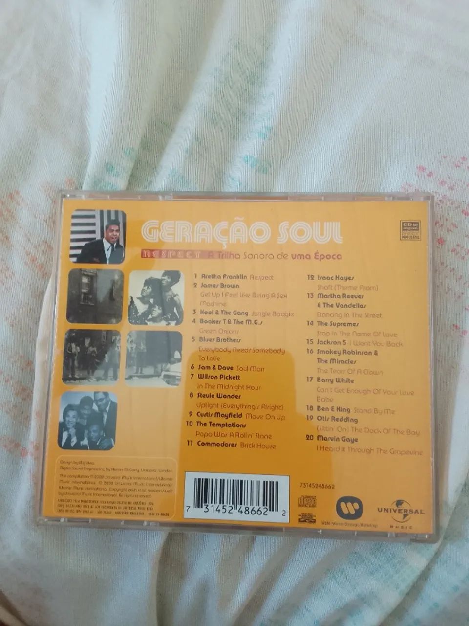 Cd geração soul respect usado  - Foto 2