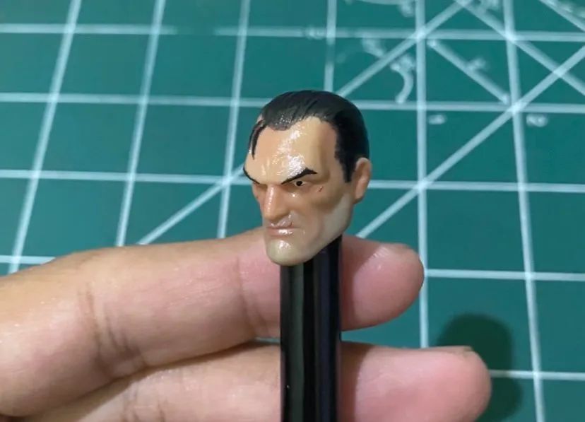 Head custom The punisher marvel legends justiceiro  - Foto 3