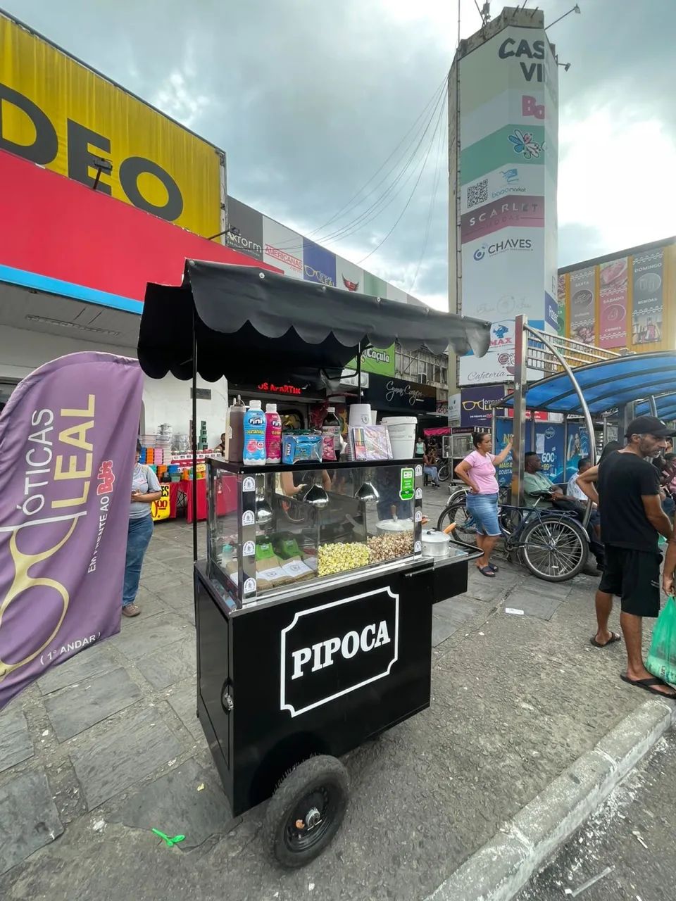 Carrinho de pipoca 