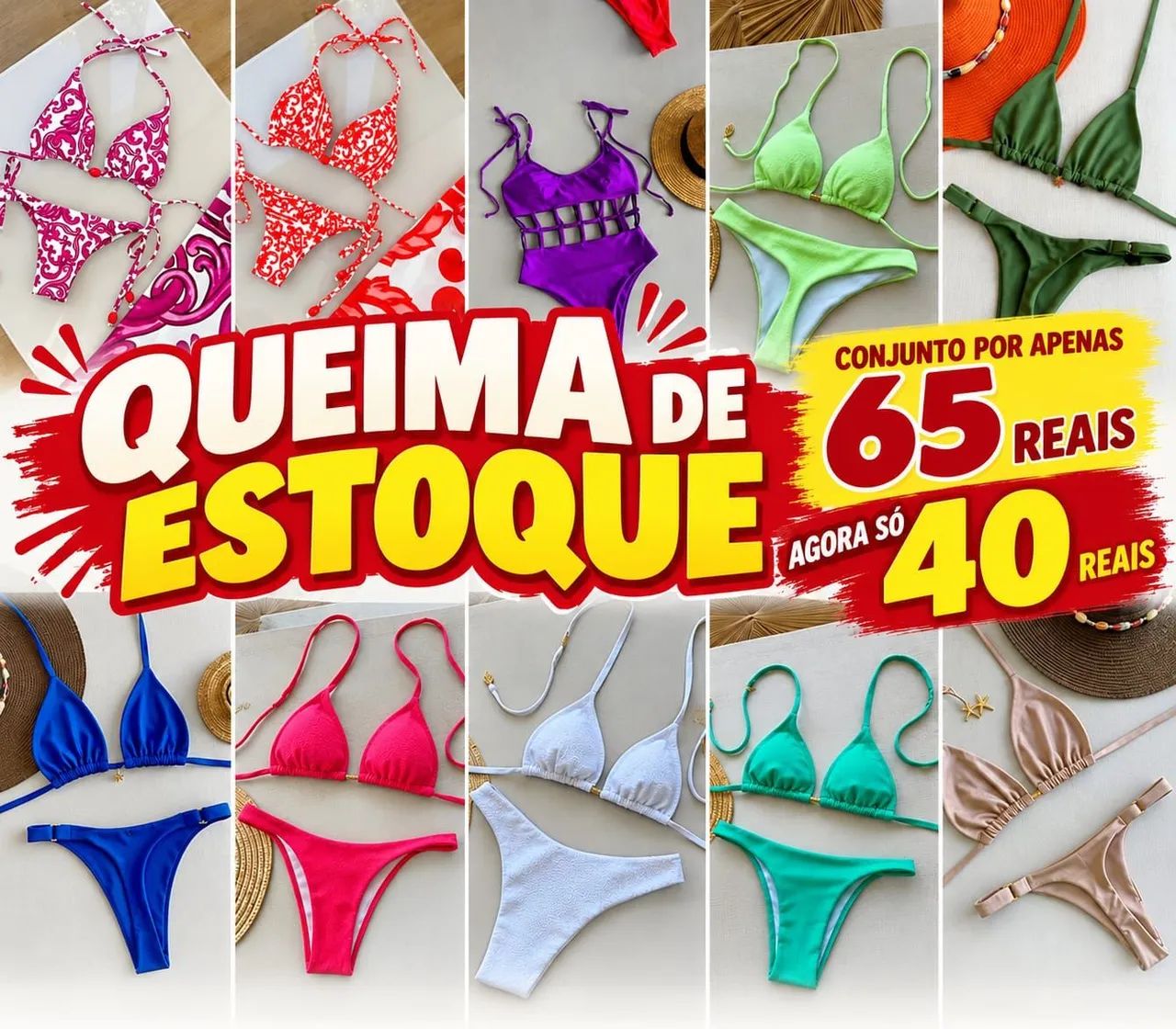 Biquini barato fábrica desconto