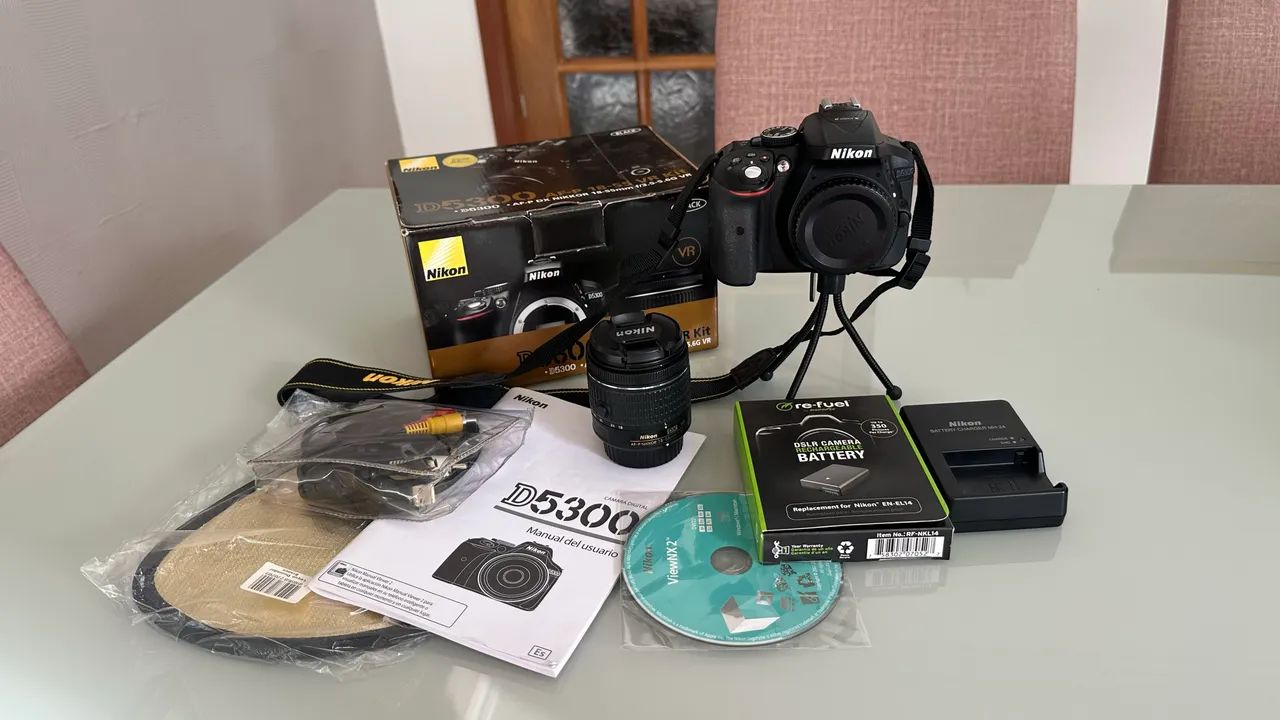 Kit câmera NIKON D5300 + acessórios  - Foto 3