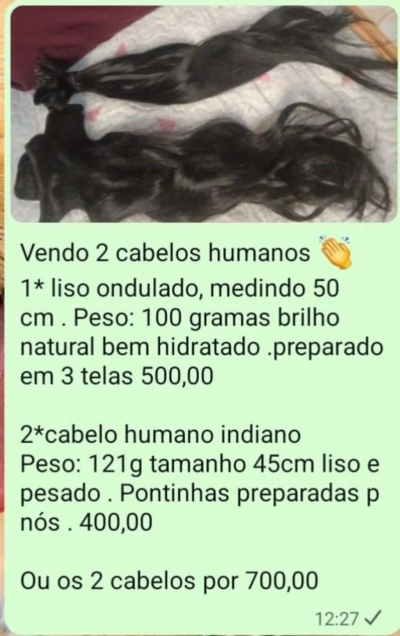 Cabelo humano 