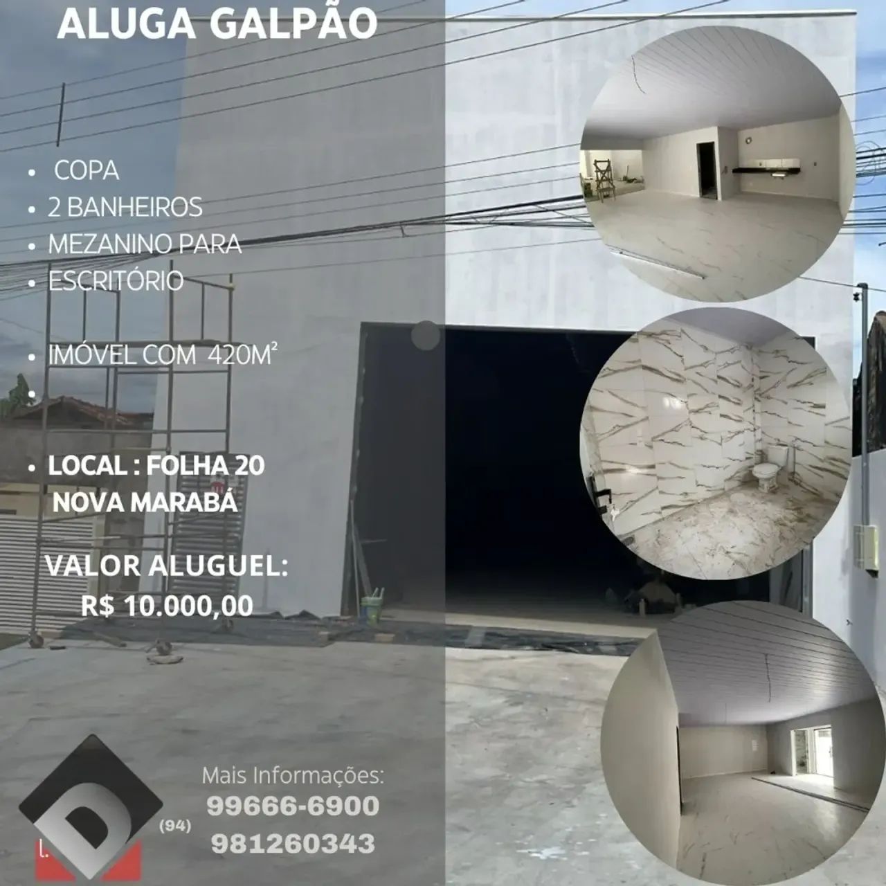 Imóvel para aluguel com 420 metros quadrados em Nova Marabá - Marabá - PA
